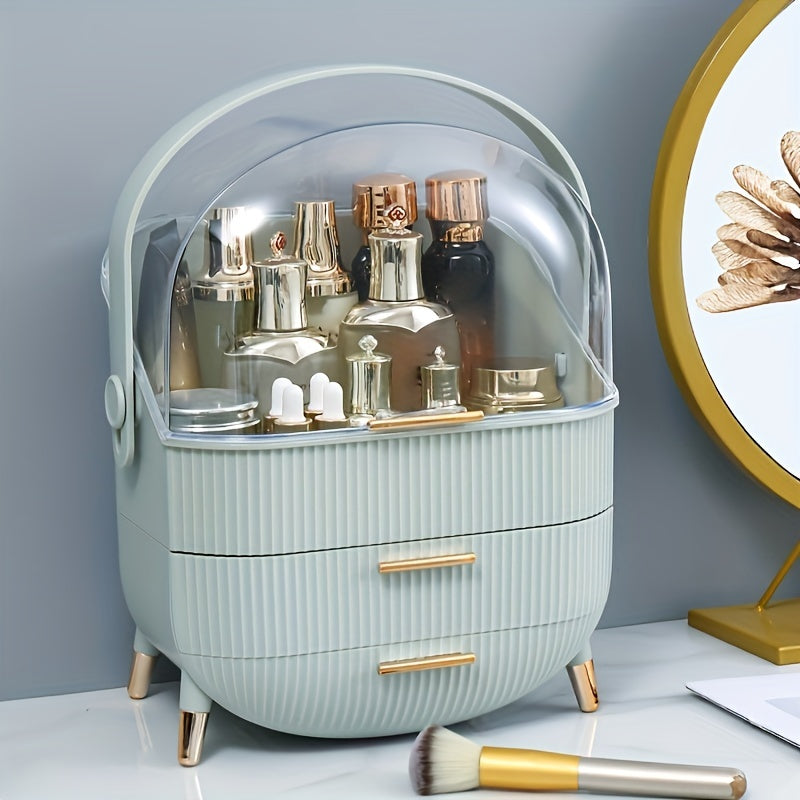 Organize sua maquiagem com este elegante organizador de beleza