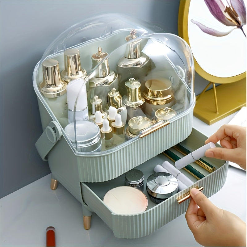 Organize sua maquiagem com este elegante organizador de beleza