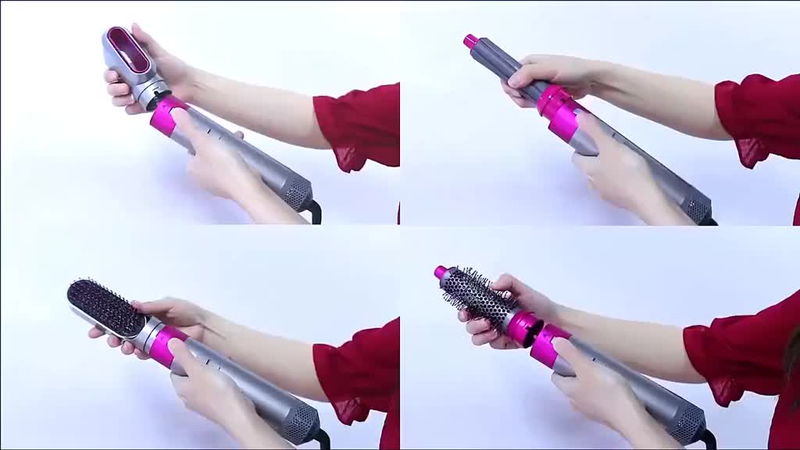 Escova Secador de Cabelo 5 em 1 Multifuncional