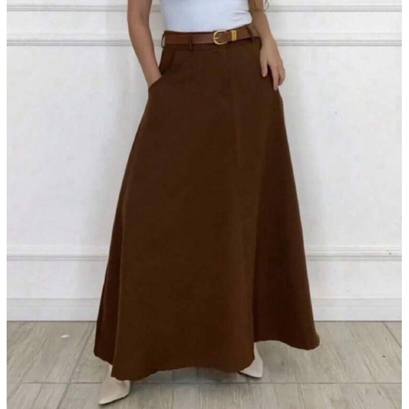 Saia Longa Feminina Alfaiataria