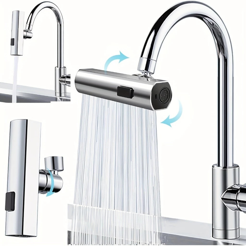 Adaptador Multifuncional Para Torneira Com Acessórios / Flexível de Cozinha / Potente e Durável