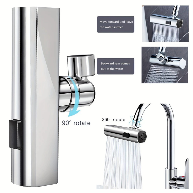 Adaptador Multifuncional Para Torneira Com Acessórios / Flexível de Cozinha / Potente e Durável