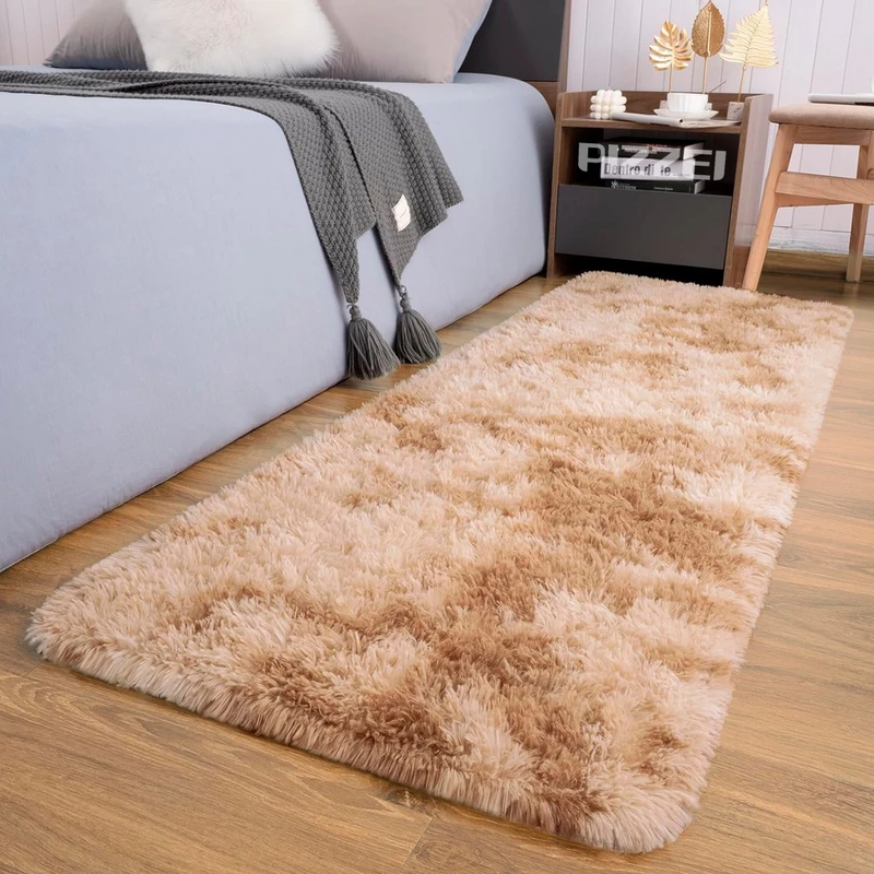 Tapete Passadeira 2,00 x 0,60 Corredor Quarto Sala Beira de Cama Felpudo Peludo
