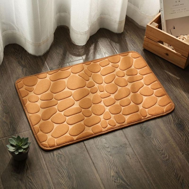 Tapete De Banheiro Soft Macio Secagem Rápida 60x40cm