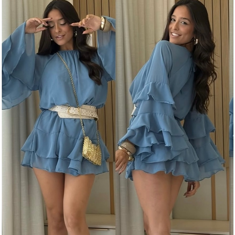 vestido buho tecido duna tamanhos G unico