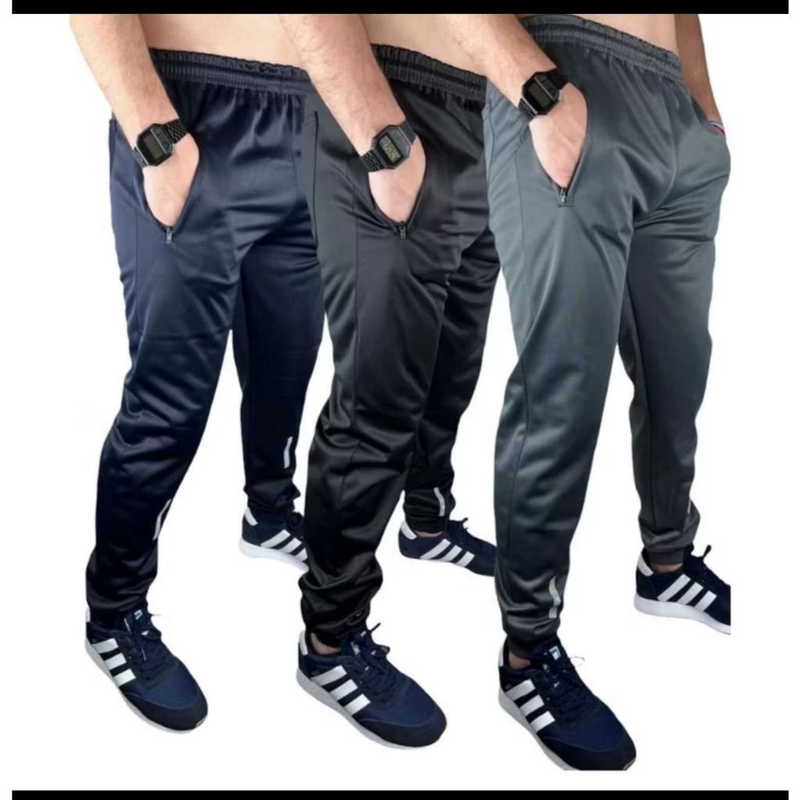 Kit 3 Calça  Masculina Confortável Dry Fit - ORGINAL