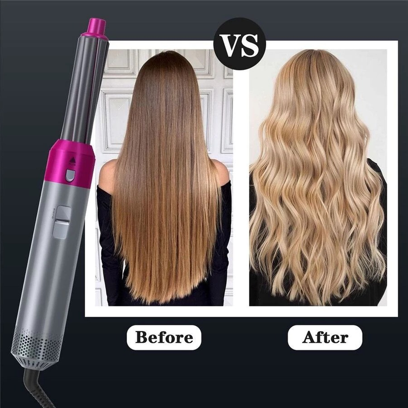 Escova Secador de Cabelo 5 em 1 Multifuncional