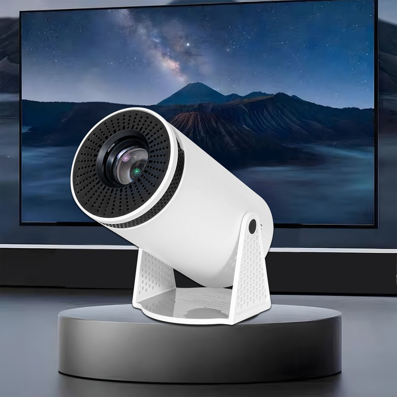 Projetor 4K HD 150 polegadas para celular, TV Box, Xbox, PS, PC, Wi-Fi e Bluetooth HY300 110/220
