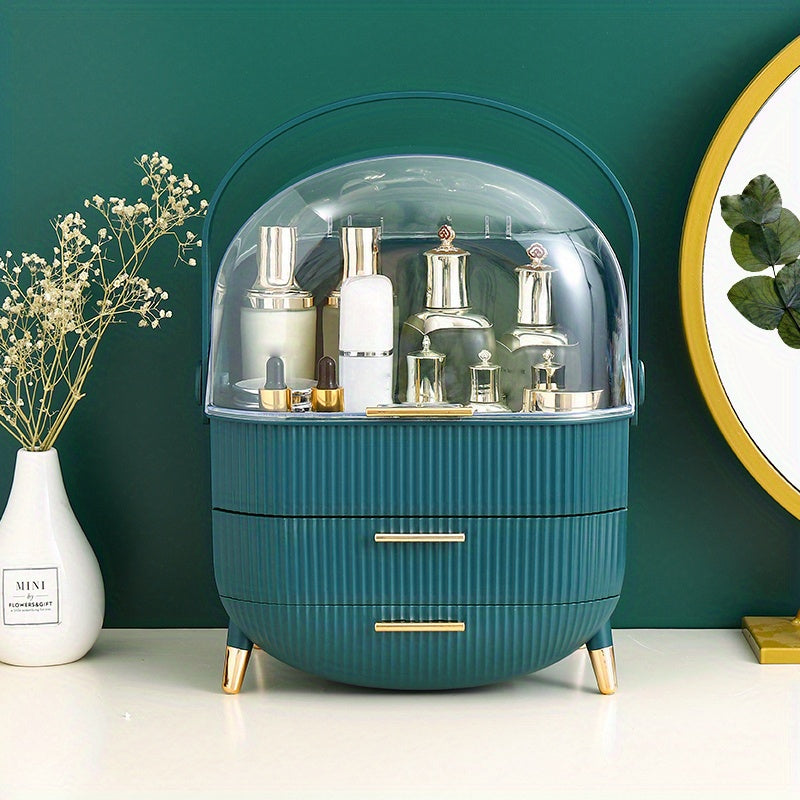 Organize sua maquiagem com este elegante organizador de beleza