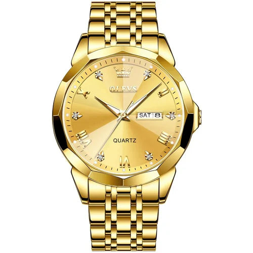 Relógio Luxury Gold